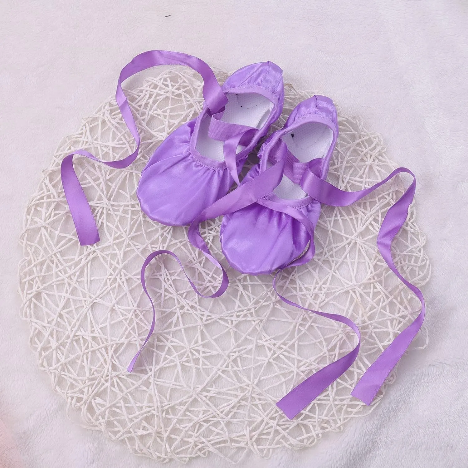 Children Dance Shoes Strap Ballet Shoes Toes Indoor Yoga Training Shoes Toddler Strap Shoes