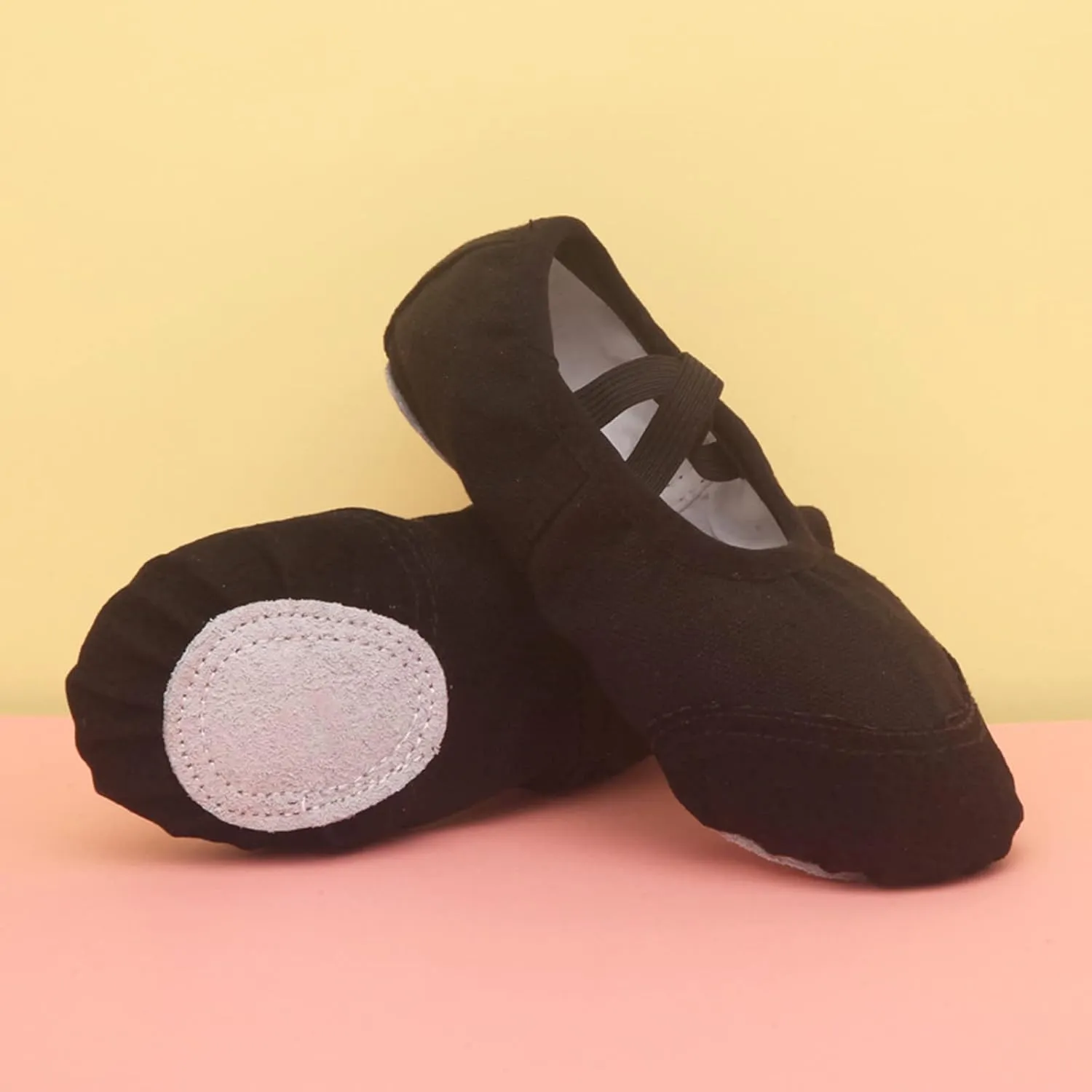 Children Dance Warm Dance Shoes Ballet Performance Indoor Shoes Round Toe Soft Yoga Shoes for Girls