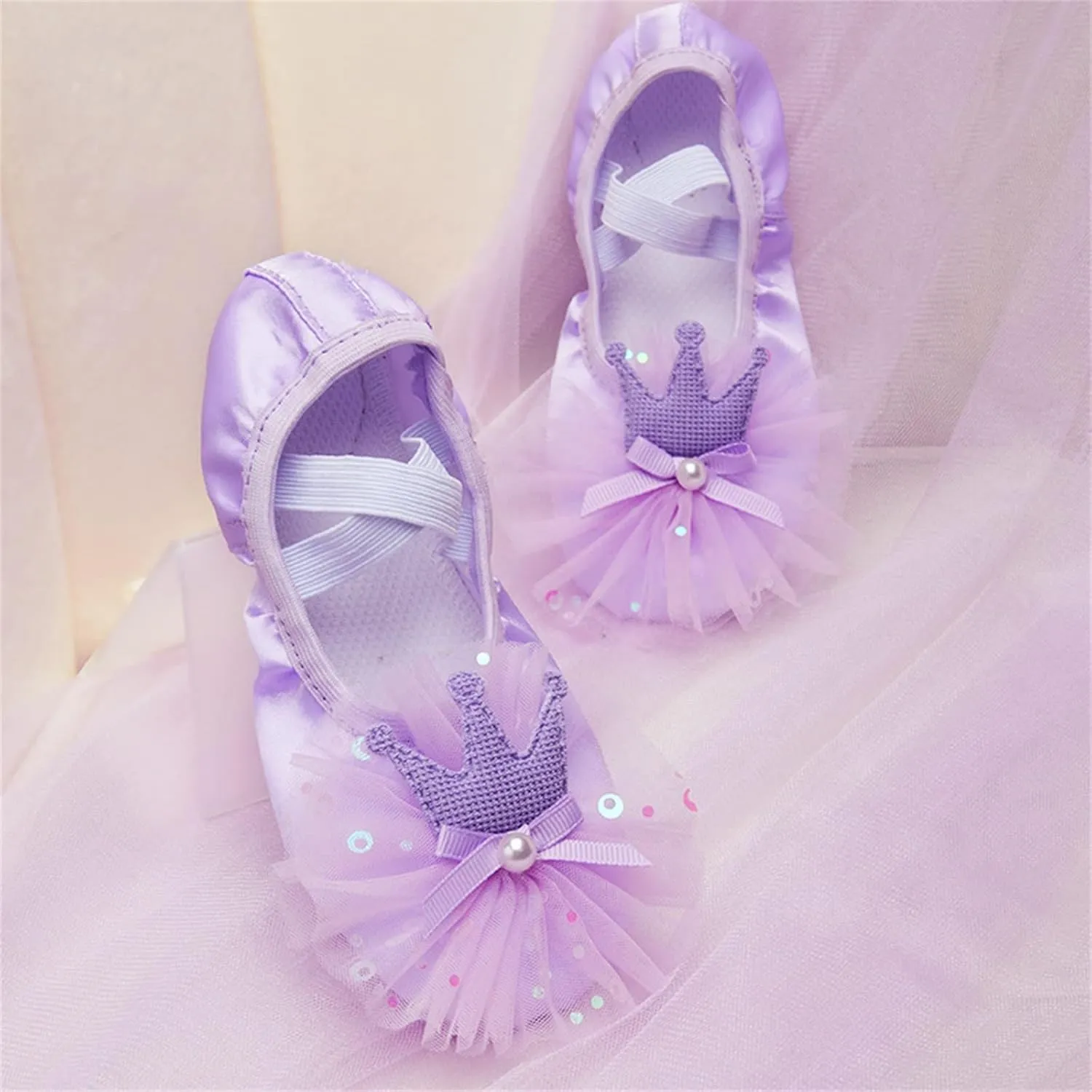 Children Shoes Dance Shoes Warm Dance Ballet Performance Indoor Shoes Yoga Dance Shoes Baby High Top
