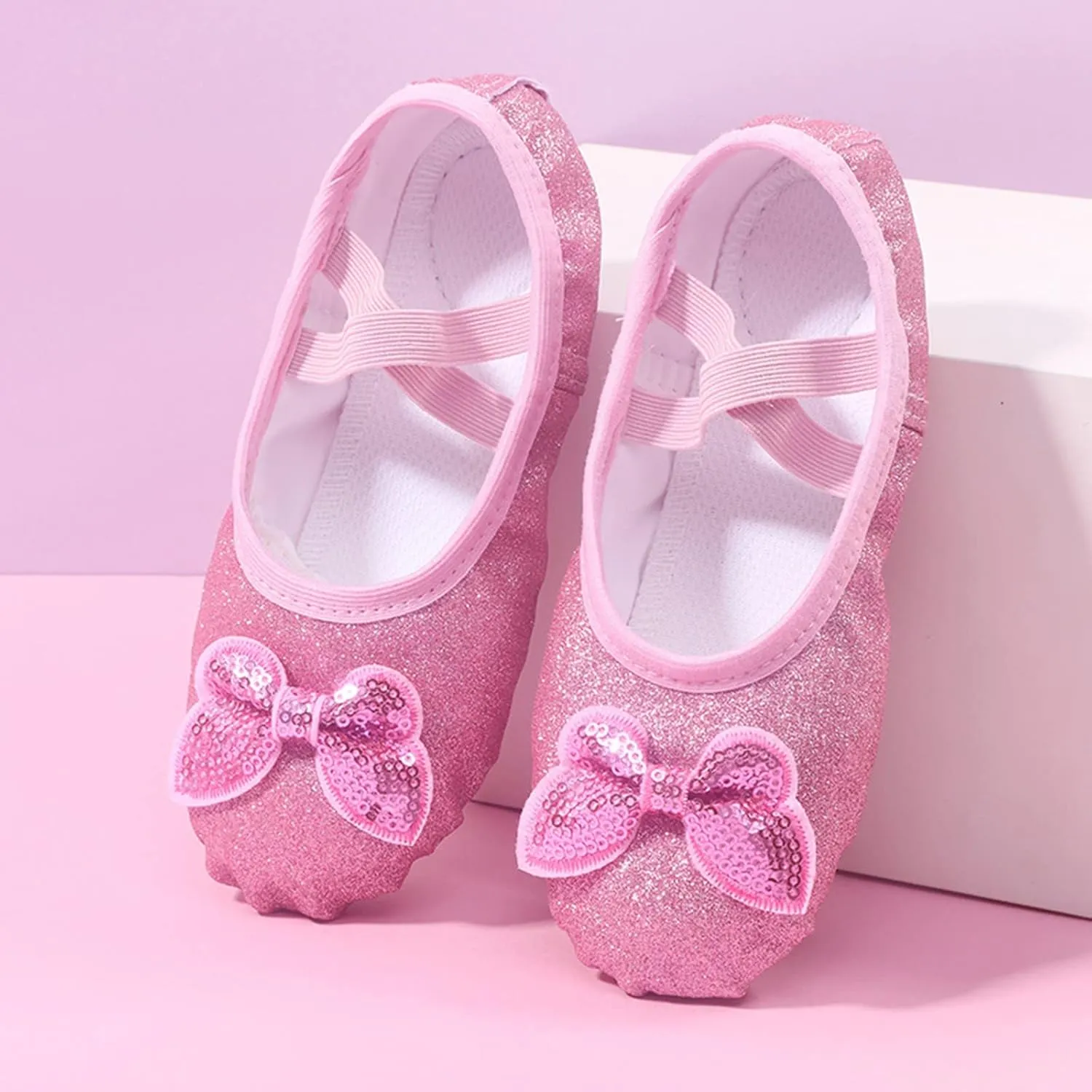 Children Shoes Dance Shoes Warm Dance Ballet Performance Indoor Shoes Yoga Dance Shoes Kids Size 1 Shoes Girls