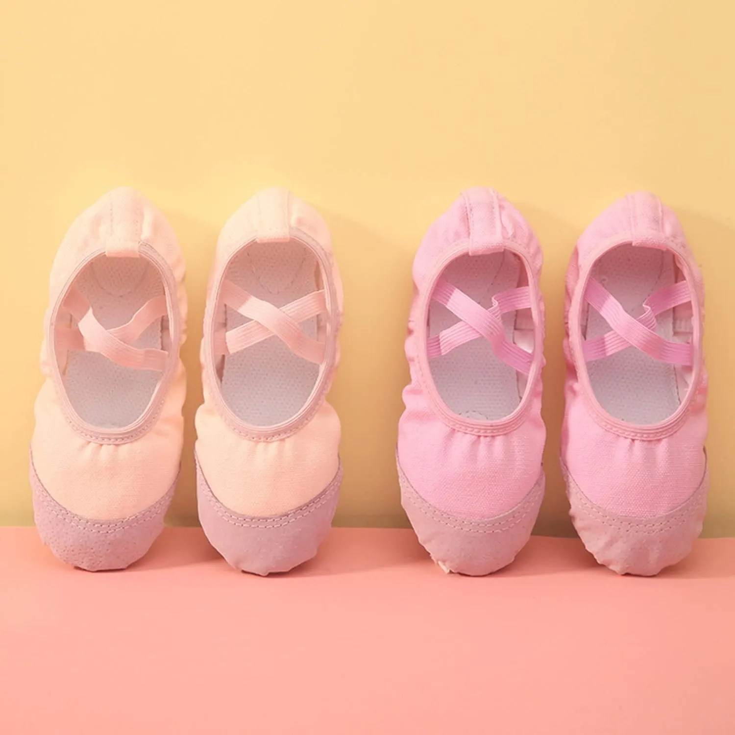 Children Shoes Dance Shoes Warm Dance Ballet Performance Indoor Shoes Yoga Dance Shoes Metallic Running Shoes