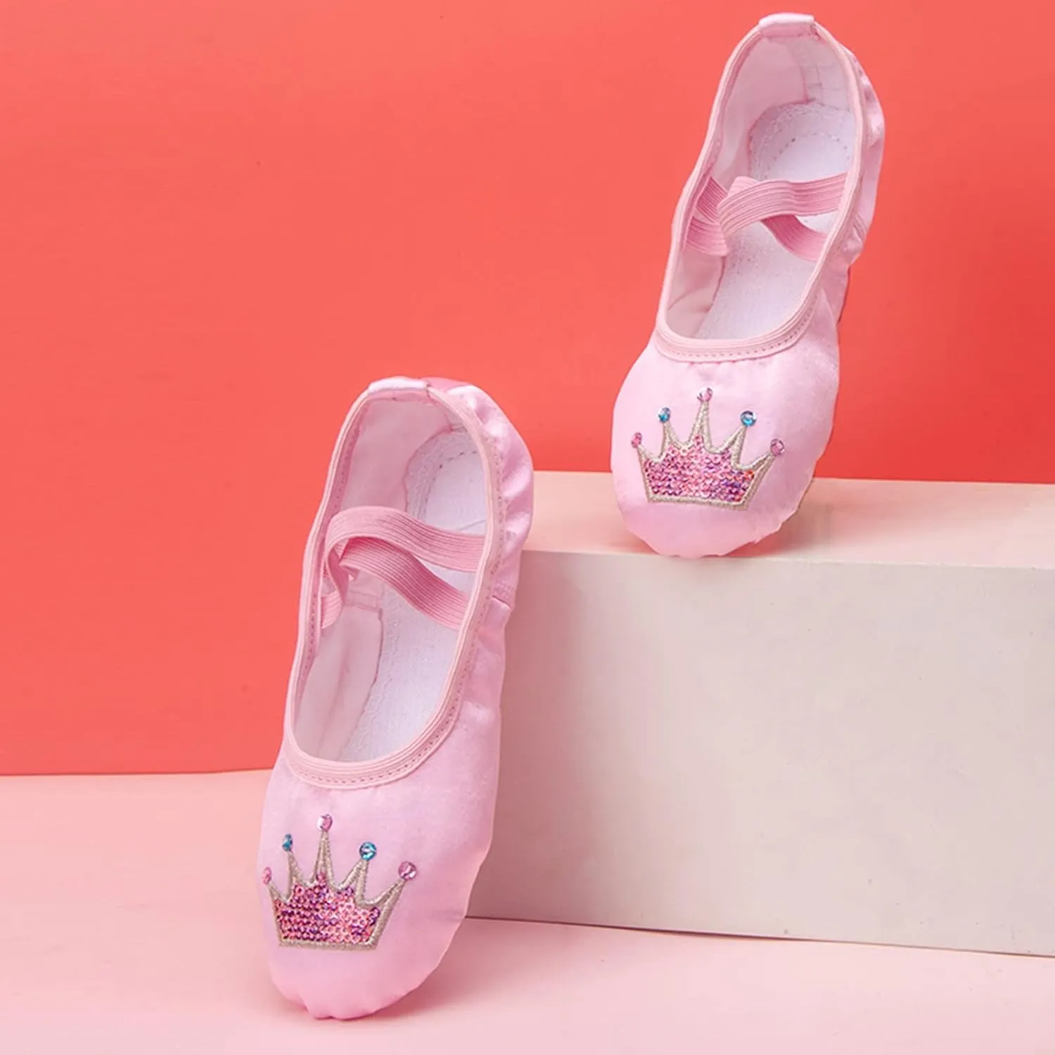 Children Shoes Dance Shoes Warm Dance Ballet Performance Indoor Shoes Yoga Dance Shoes Toddler Walking Shoes