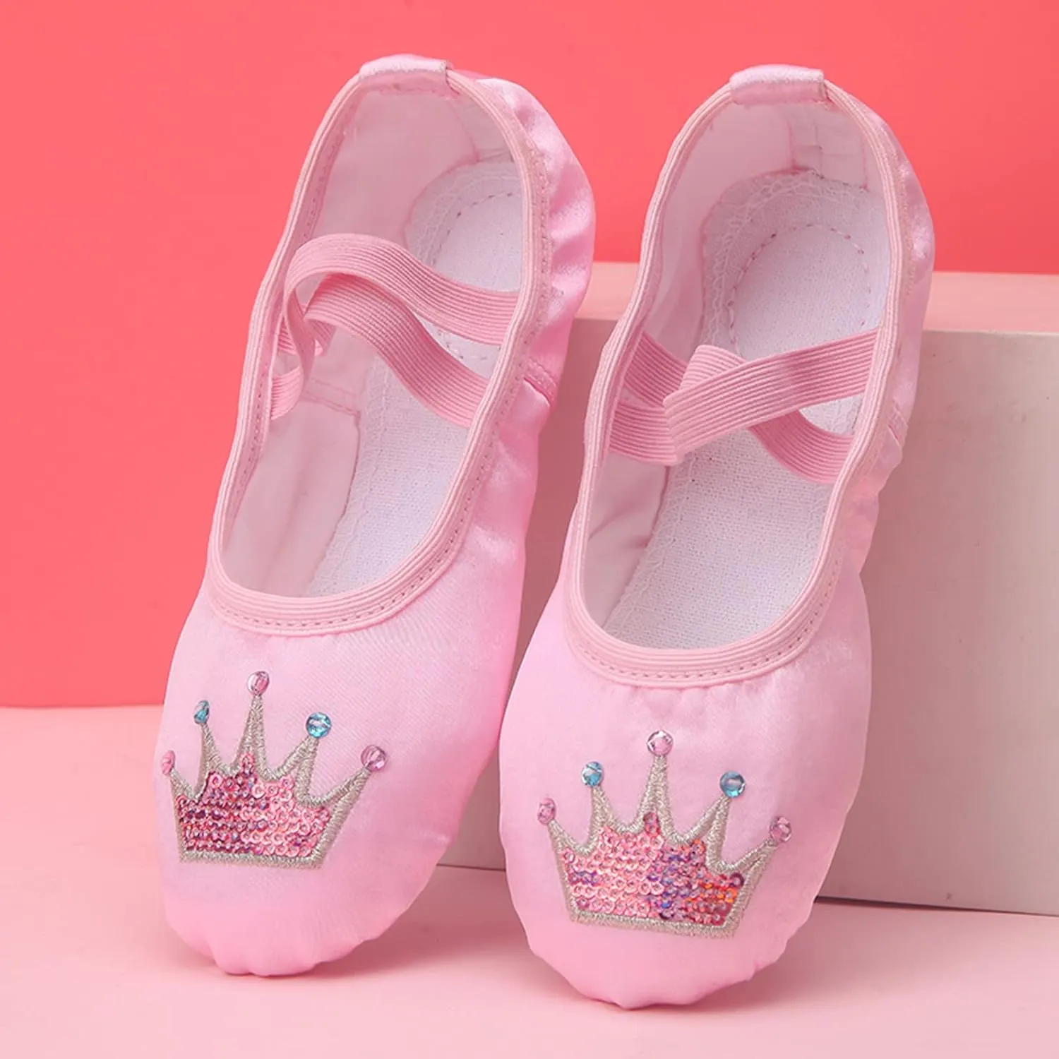Children Shoes Dance Shoes Warm Dance Ballet Performance Indoor Shoes Yoga Dance Shoes Toddler Walking Shoes