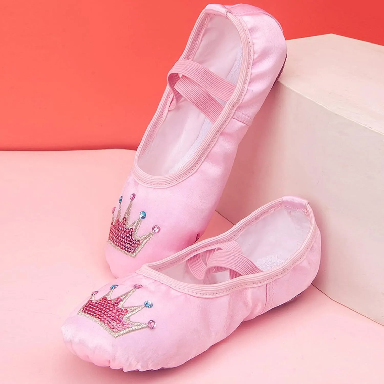 Children Shoes Dance Shoes Warm Dance Ballet Performance Indoor Shoes Yoga Dance Shoes Toddler Walking Shoes