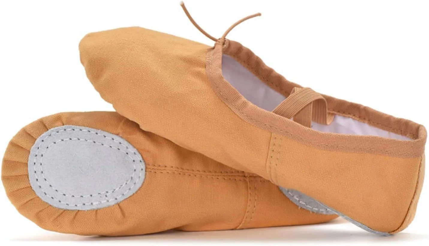 Children's Dance Shoes Soft Soled Exercise Shoes Adult Body Ethnic Ballet Shoes Girls Yoga Shoes Dancing Shoes