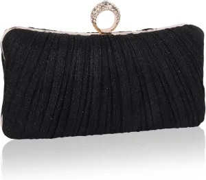 Clutch Purses for Women, Rhinestone Evening Bags Party Purse, Sparkling Handbag Purses for Bridal Wedding Evening Prom Party