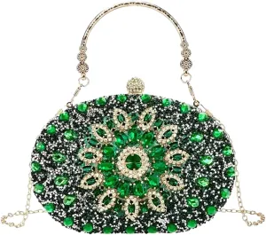 Clutch Purses For Women Rhinestone Evening Purse Sparkling Handbags Crystal Clutch For Wedding Party