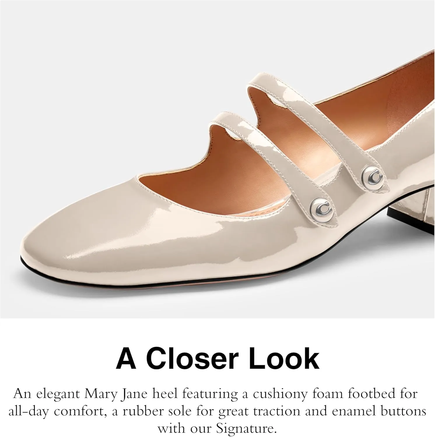 Coach Women's Angelina Mary Jane Flat