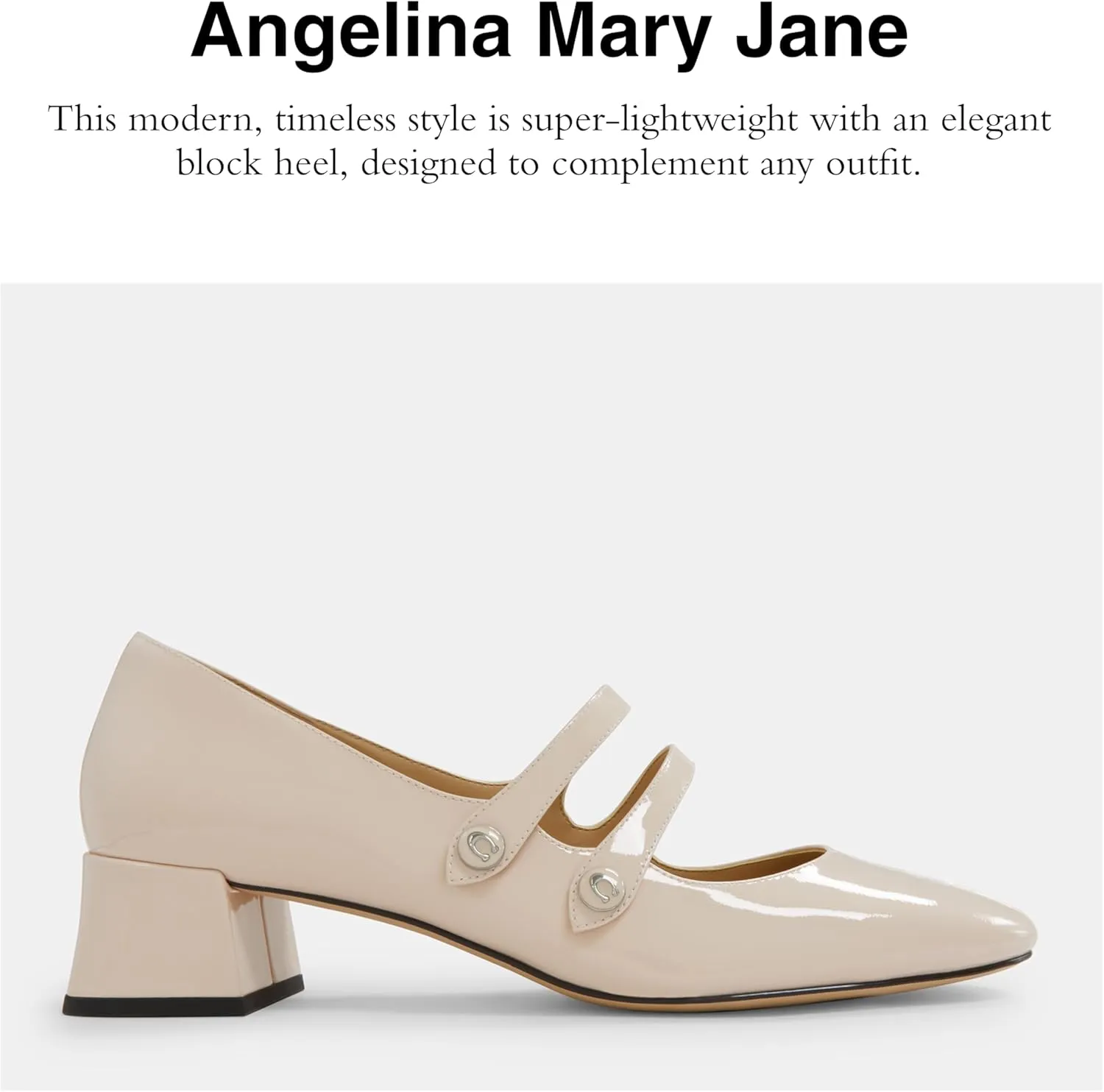 Coach Women's Angelina Mary Jane Flat