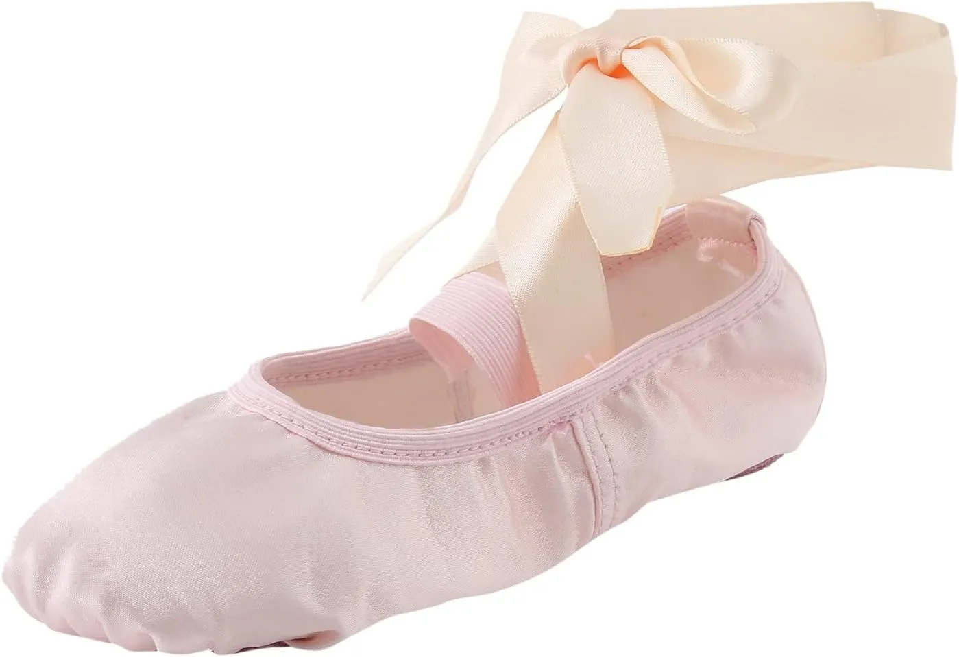 EnJoCho Dance Shoes for Children Dance Shoes Strap Ballet Shoes Toes Indoor Yoga Training Shoes Little Kid Lightweight