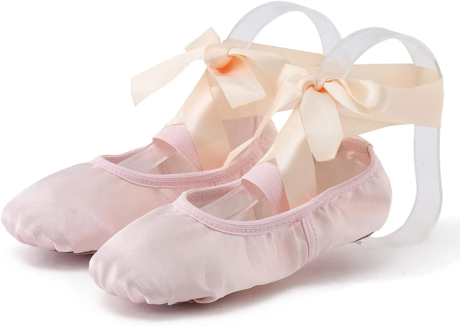 EnJoCho Dance Shoes for Children Dance Shoes Strap Ballet Shoes Toes Indoor Yoga Training Shoes Little Kid Lightweight