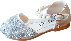 Girls 12 Bowknot Kids Shoes Single Baby Girls Bling Princess Sandals Crystal Pearl Infant Baby Boys Size 6 Shoes Toddler