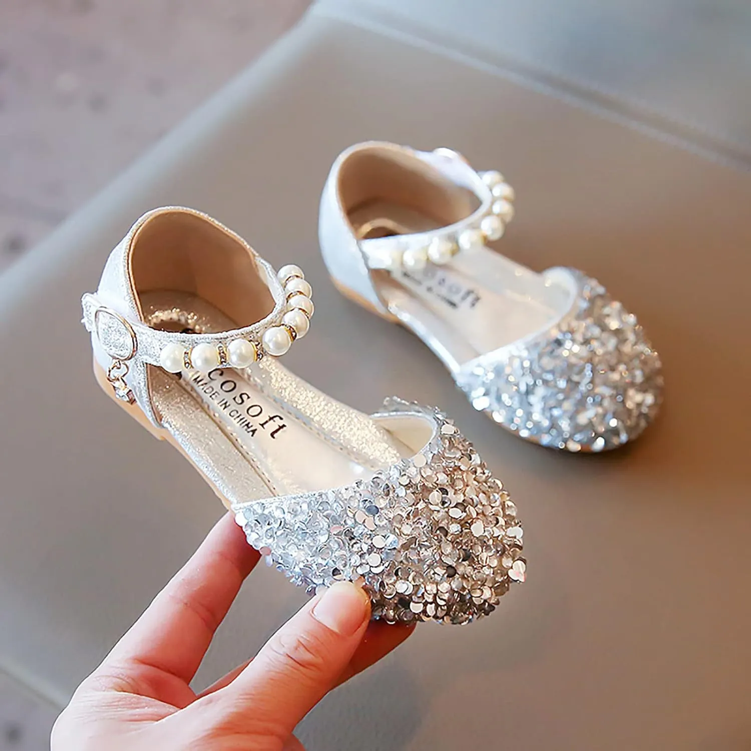 Girls 12 Bowknot Kids Shoes Single Baby Girls Bling Princess Sandals Crystal Pearl Infant Baby Boys Size 6 Shoes Toddler