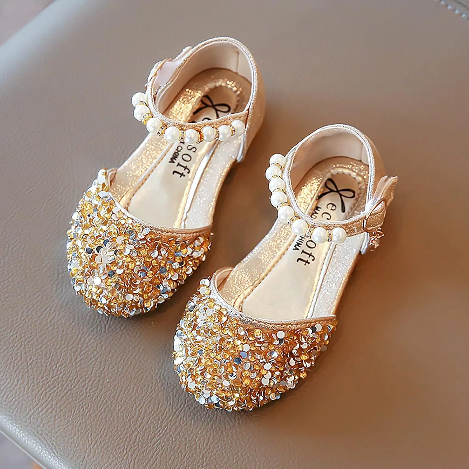 Girls 12 Bowknot Kids Shoes Single Baby Girls Bling Princess Sandals Crystal Pearl Infant Baby Boys Size 6 Shoes Toddler