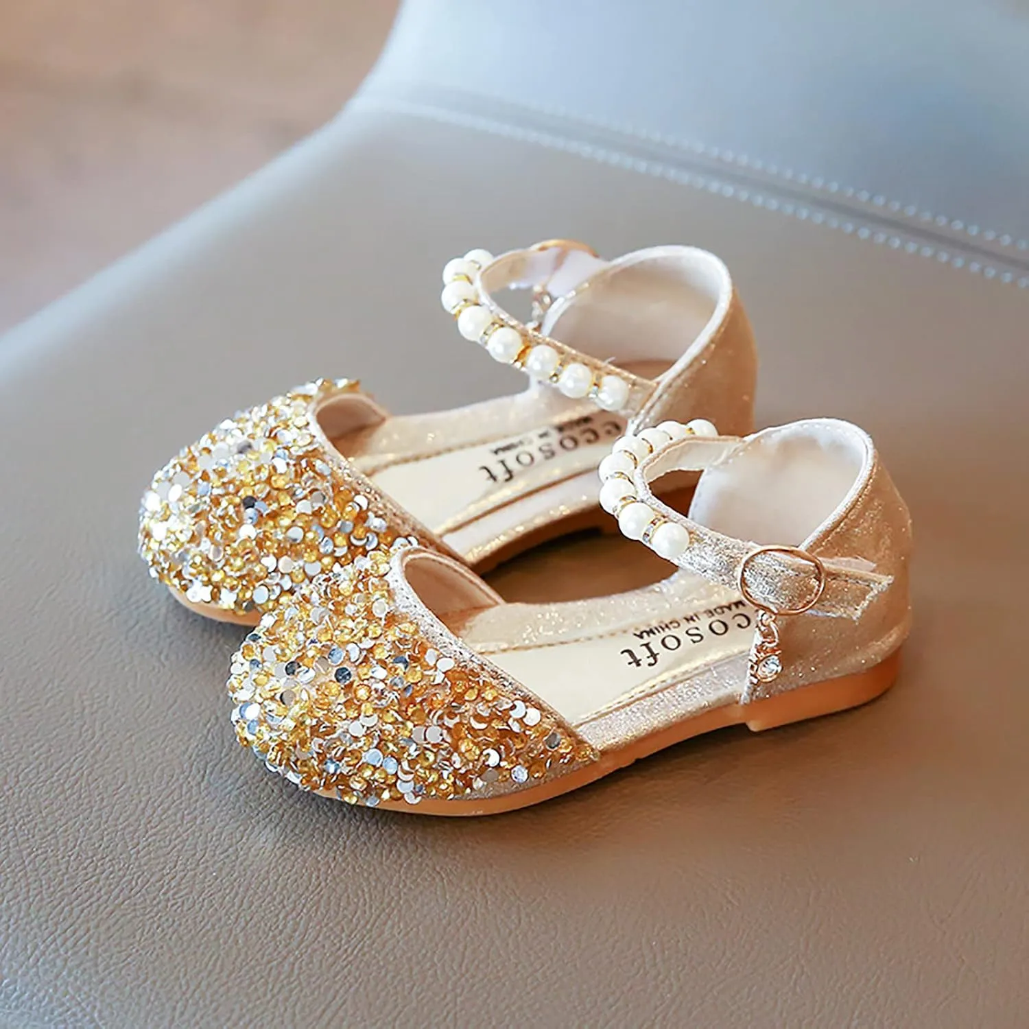 Girls 12 Bowknot Kids Shoes Single Baby Girls Bling Princess Sandals Crystal Pearl Infant Baby Boys Size 6 Shoes Toddler