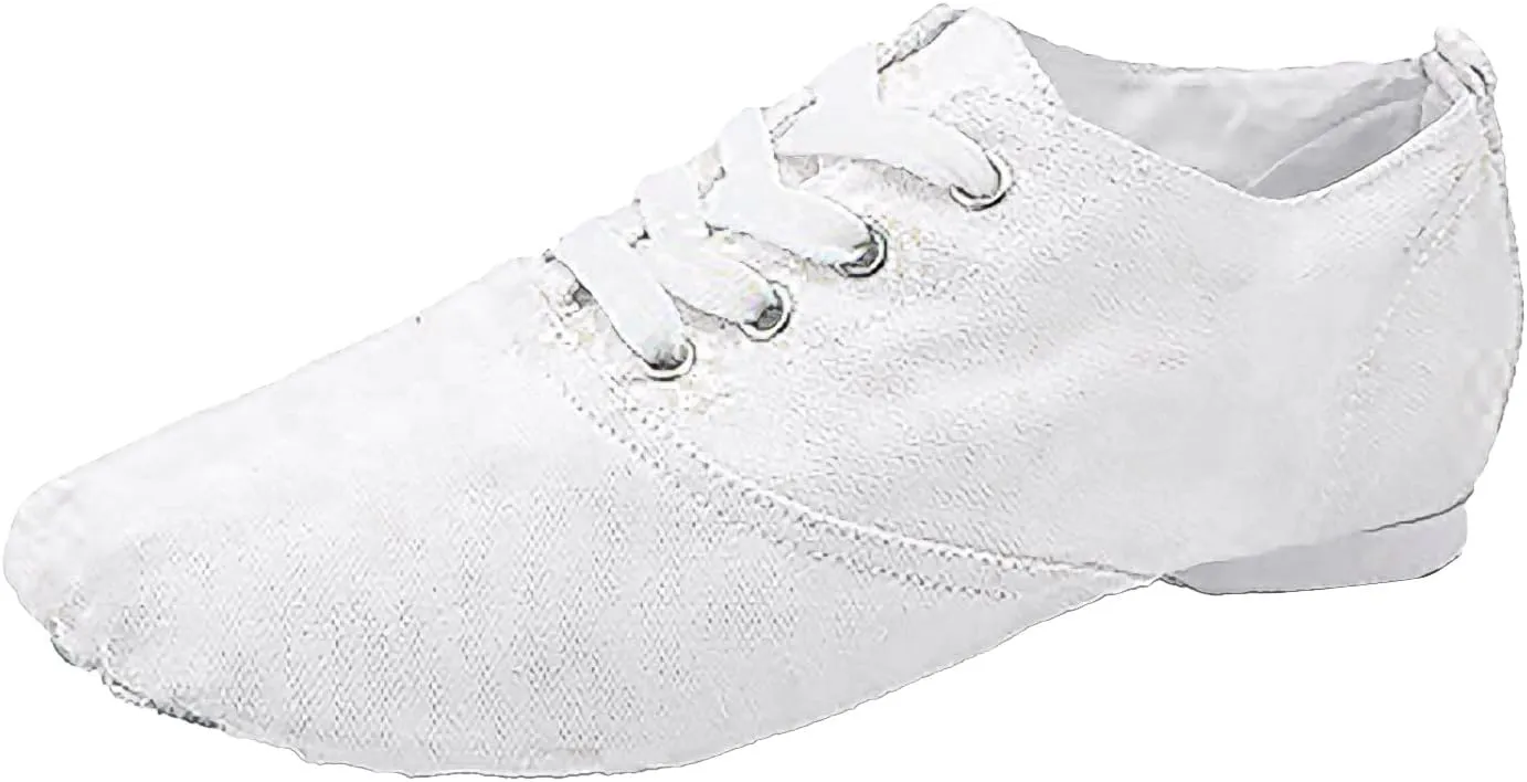 Girls Ballet Dance Shoes Canvas Slippers Flat Toddler Practice Shoes Split Sole Stretch for Perform Dance Yoga
