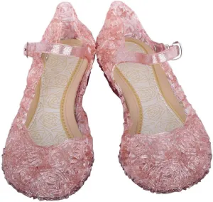 Girls Black Dress Shoes,Kids Girls Sandals Wedge Cosplay Party Princess Shoes Infant Baby Kawaii Shoes 3-12 Years
