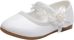 Girls Toddler Little Ballet Shoes Girls Mary Jane Flats Dress Shoes Party Wedding for Toddler Little Kid Big Kids