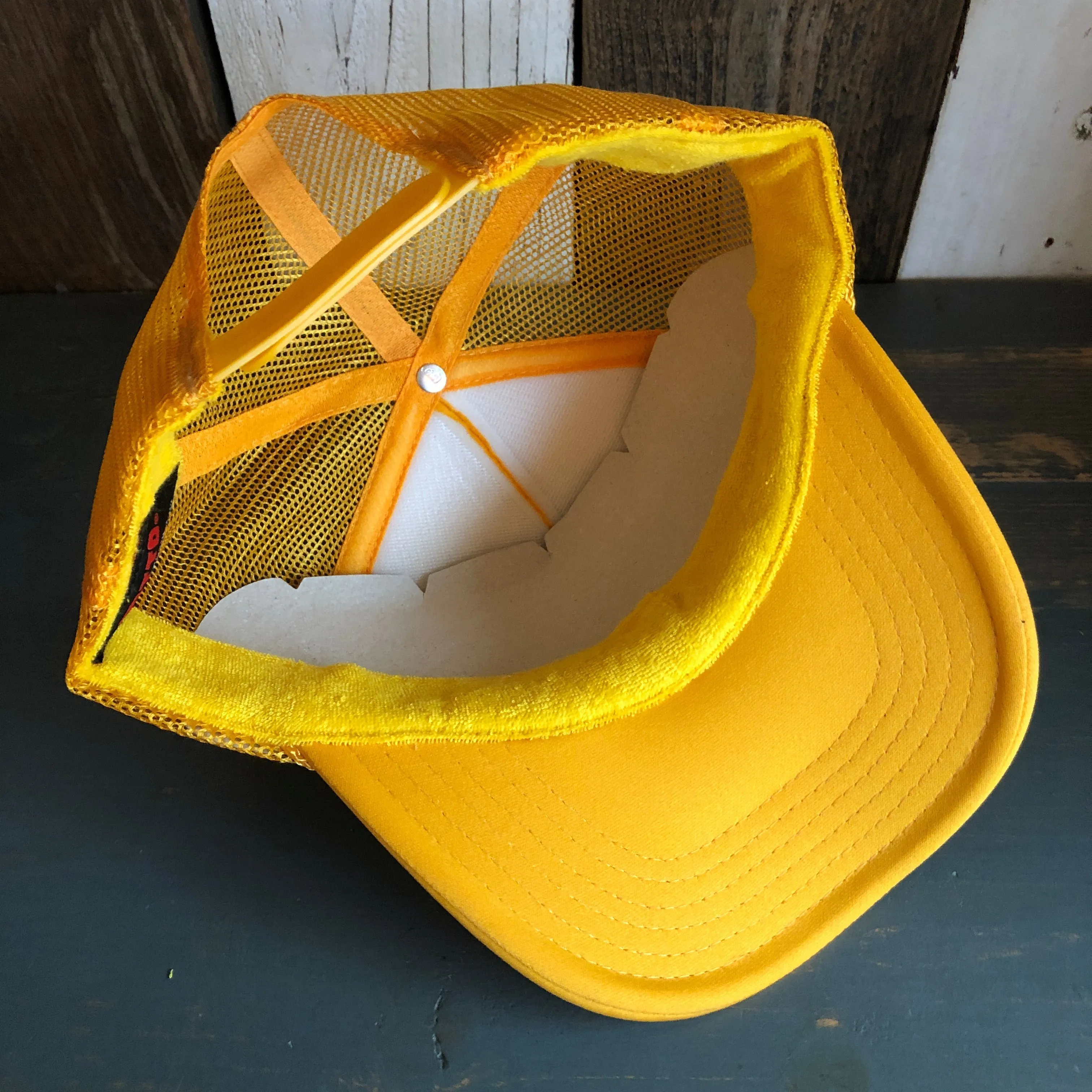 Hermosa Beach 72 & SUNNY High Crown Trucker Hat - Gold