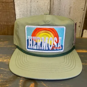 Hermosa Beach 72 & SUNNY Nylon/Cotton Blend Hat - Light Olive Green