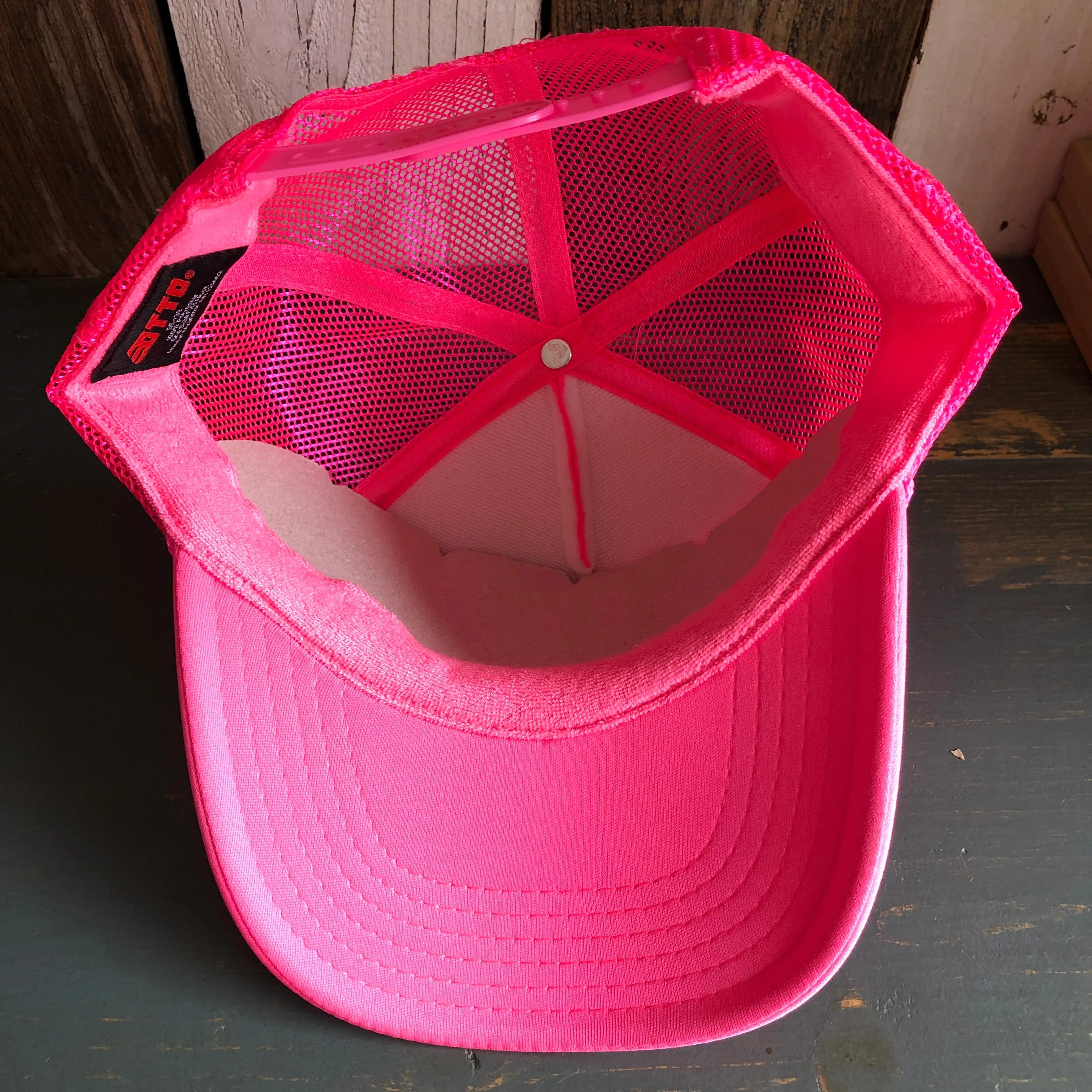 Hermosa Beach 72 & SUNNY Trucker Hat - Neon Pink