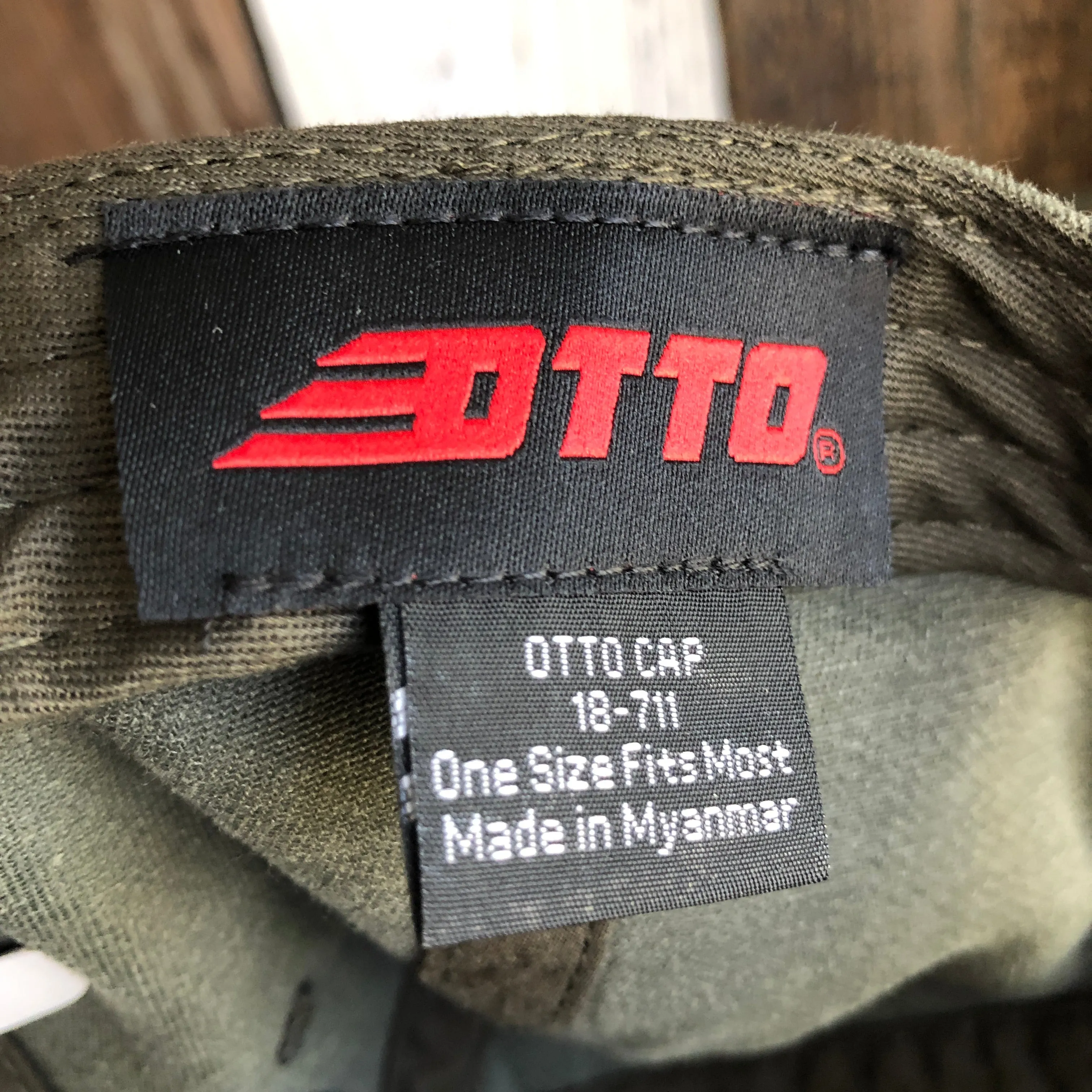 Hermosa Beach AS REAL AS THE STREETS - 6 Panel Low Profile Style Dad Hat with Velcro Closure - Olive Green