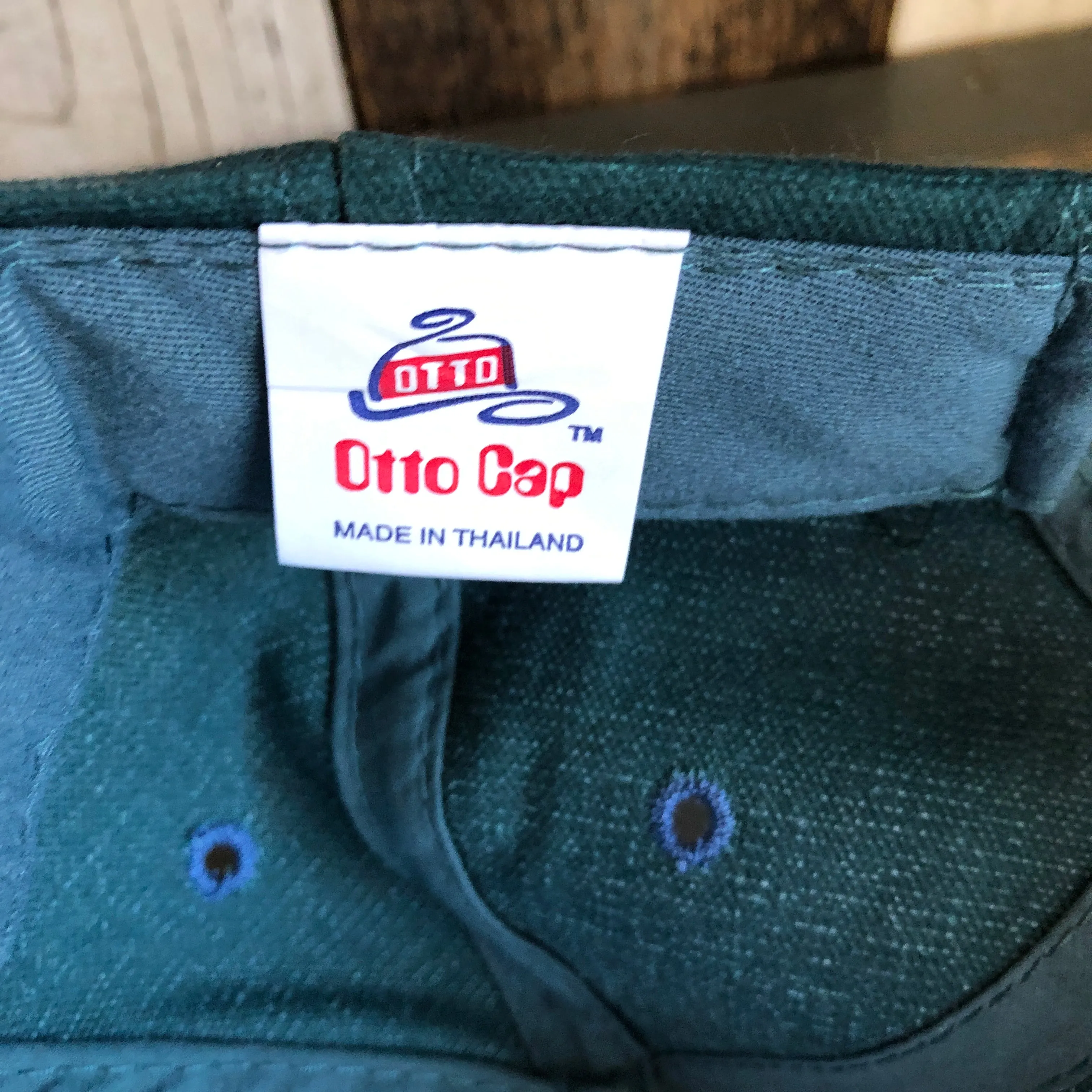 Hermosa Beach FIESTA - 6 Panel Low Profile Baseball Cap with Adjustable Strap with Press Buckle - Dark Green/Navy
