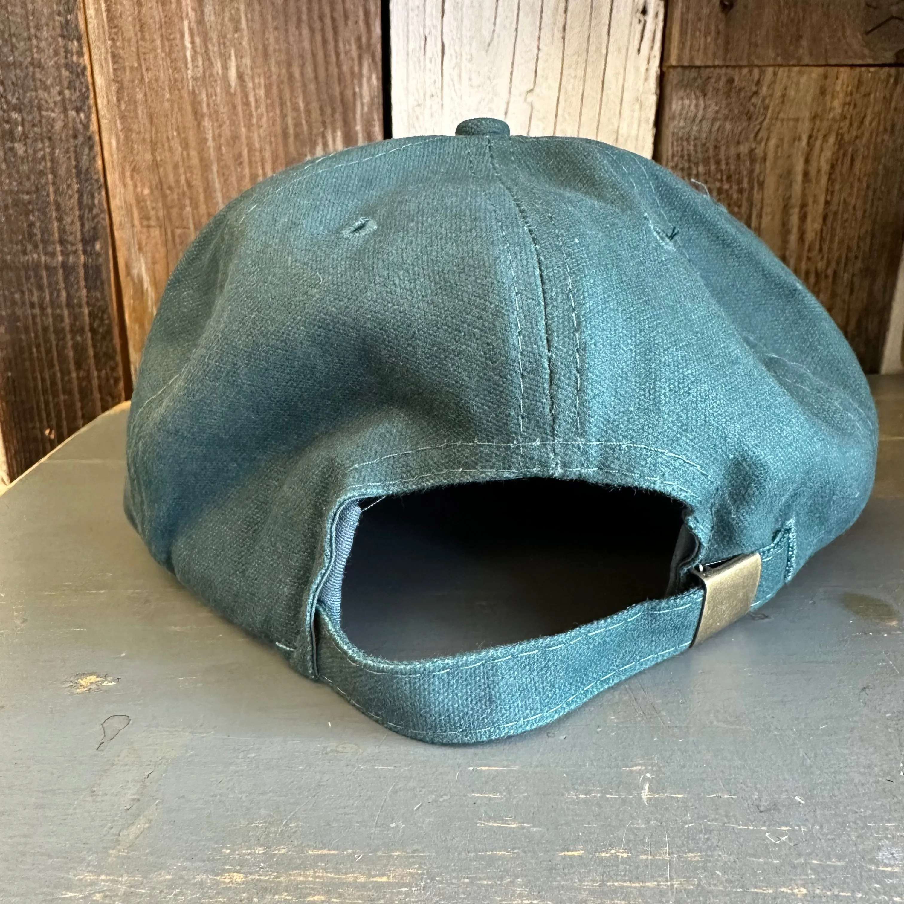 Hermosa Beach FIESTA - 6 Panel Mid Profile Baseball Cap - Dark Green