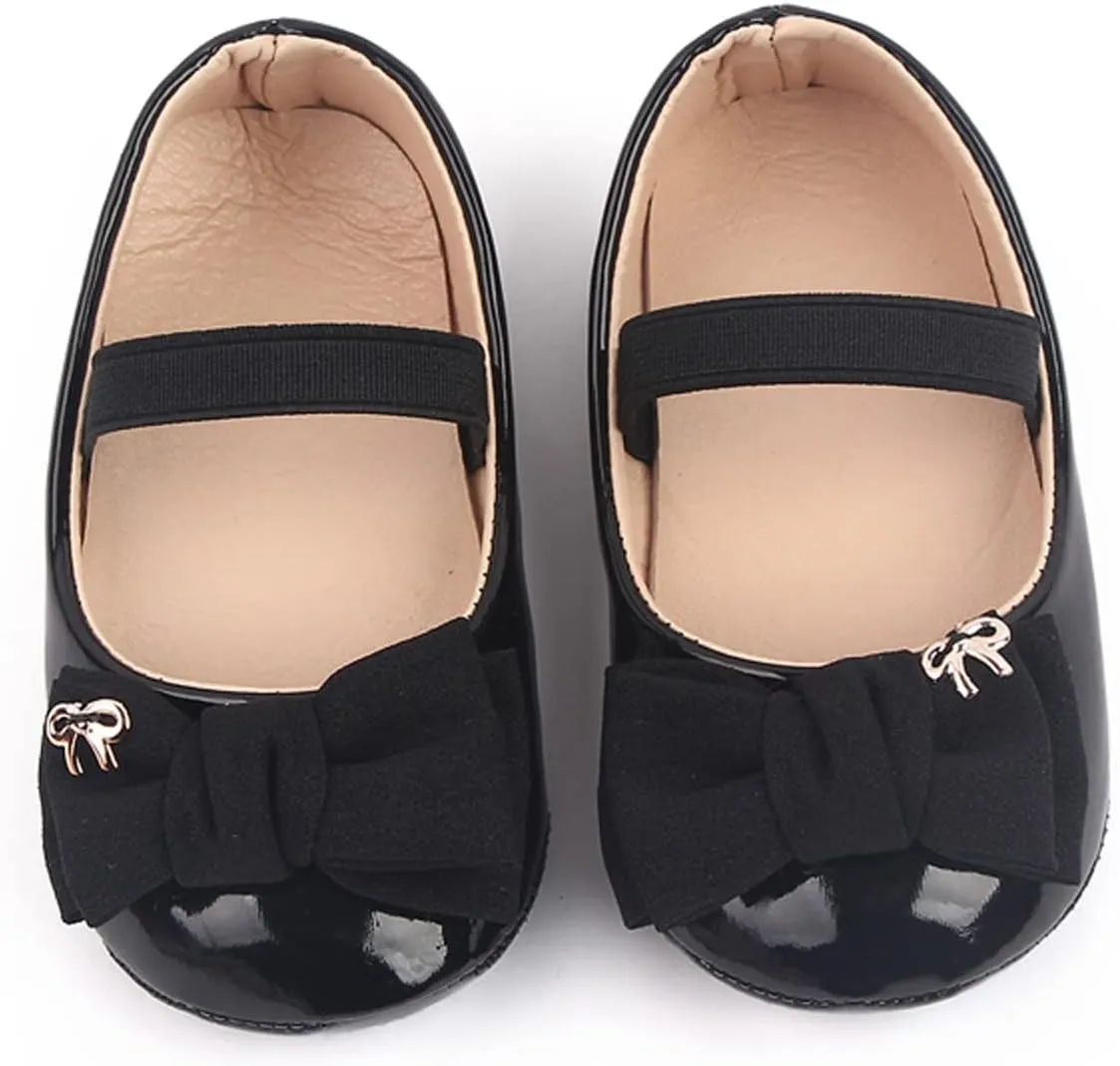 Infant Baby Girl Mary Jane Dress Shoes Ballet Flat for Girl Wedding Part School Shoes Toddler Girl Size 6 Sandals