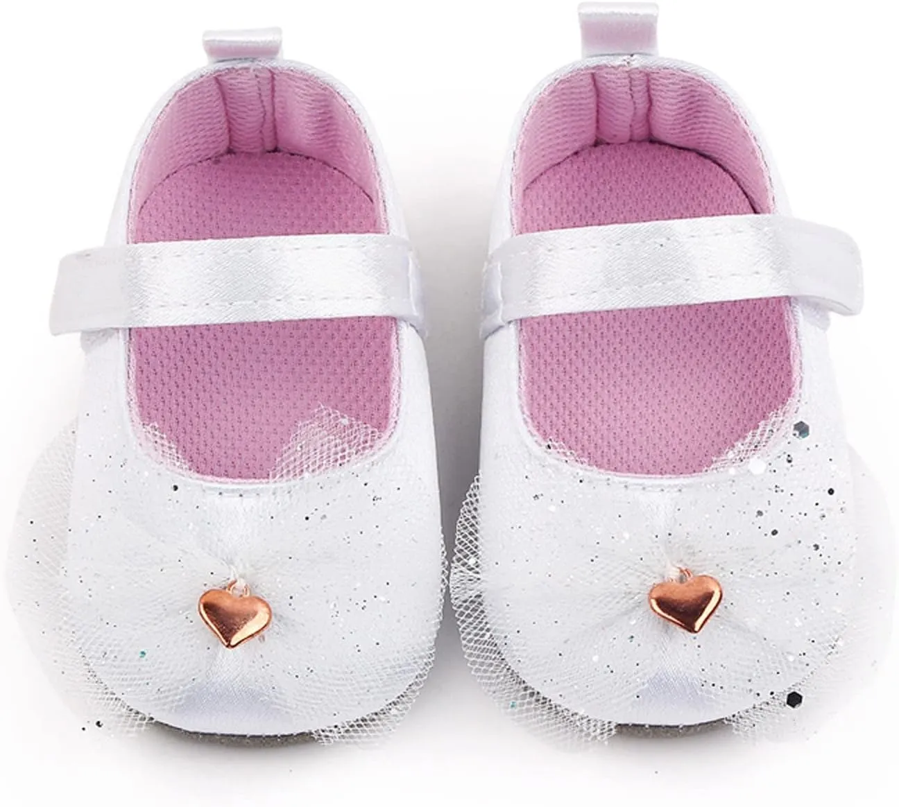 Infant Baby Girls Mary Jane Flat with Bownot Ballet Shoes Newborn First Walking Princess Toddler Size 6 Shoes Boys