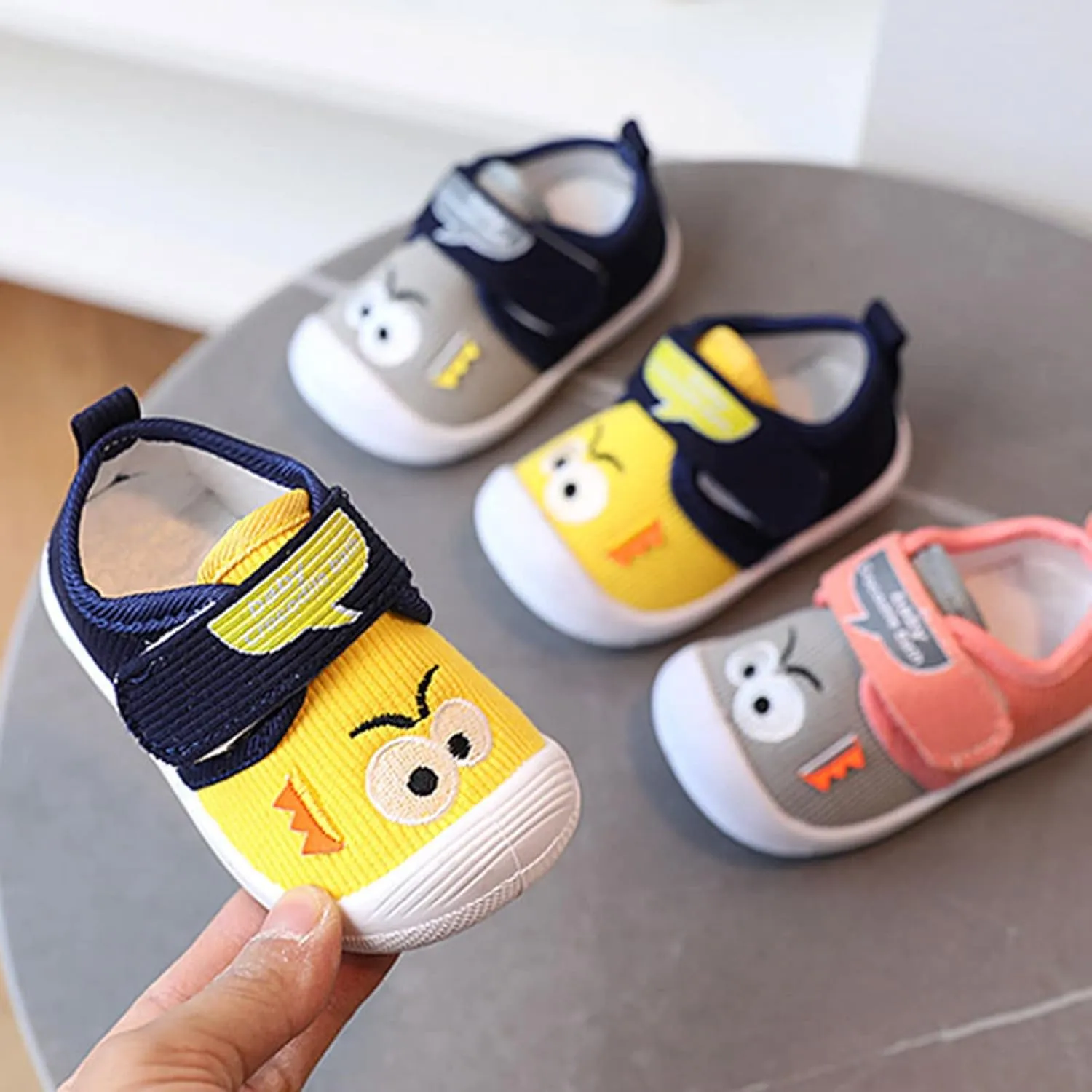 Infant Girl Shoes Size 3.5 Children Baby Toddler Calling Shoes Non Slip Rubber Sole Outdoor Toddler Walking Shoes Toddler Boy Sneakers Size 8