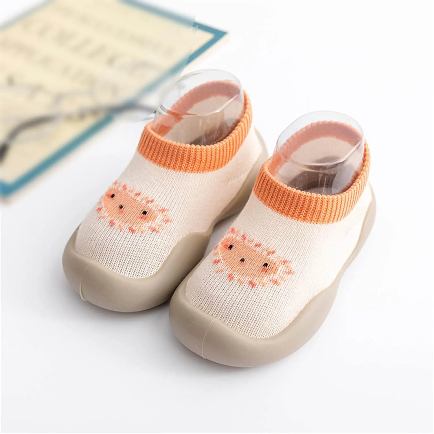 Infant Shoes,Boys Girls Animal Cartoon Socks Shoes Toddler Fleece WarmThe Floor Socks Non Slip Prewalker Kawaii Shoes