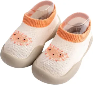 Infant Shoes,Boys Girls Animal Cartoon Socks Shoes Toddler Fleece WarmThe Floor Socks Non Slip Prewalker Kawaii Shoes