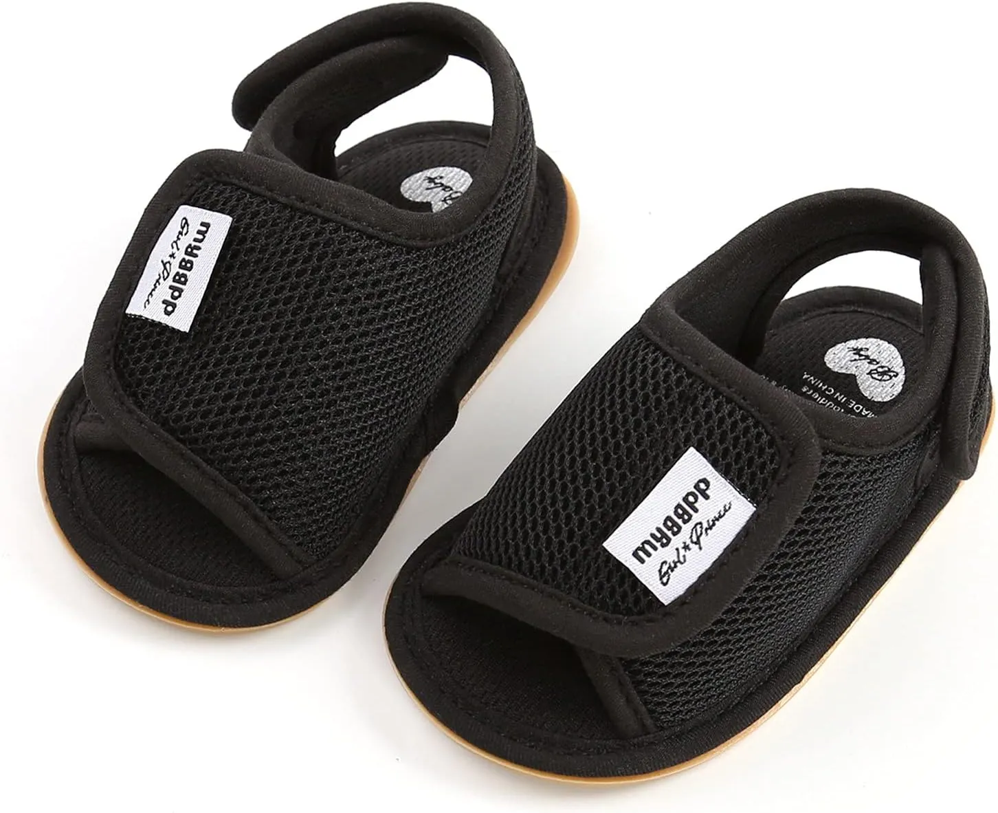Infant Shoes,Girls Black Dress Shoes Newborn Sandals Prewalker Booties Cartoon First Walkers Shoes 0-18 Months