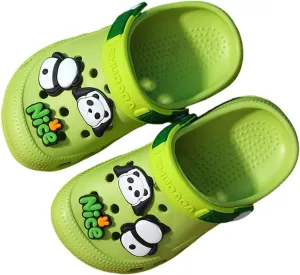 Kids Clogs Shoes Boys Girls Garden Slip On Shoes Toddler Clogs Cute Slides Slippers Indoor Outdoor Beach Pool Shower Sandals