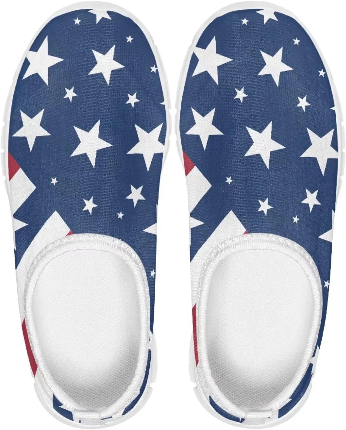 Kids Slip On Shoes Boys Girls Soft Loafers Lightweight Non Slip Walking Shoes Casual Sneakers for Outdoors White Sole Size 11-15