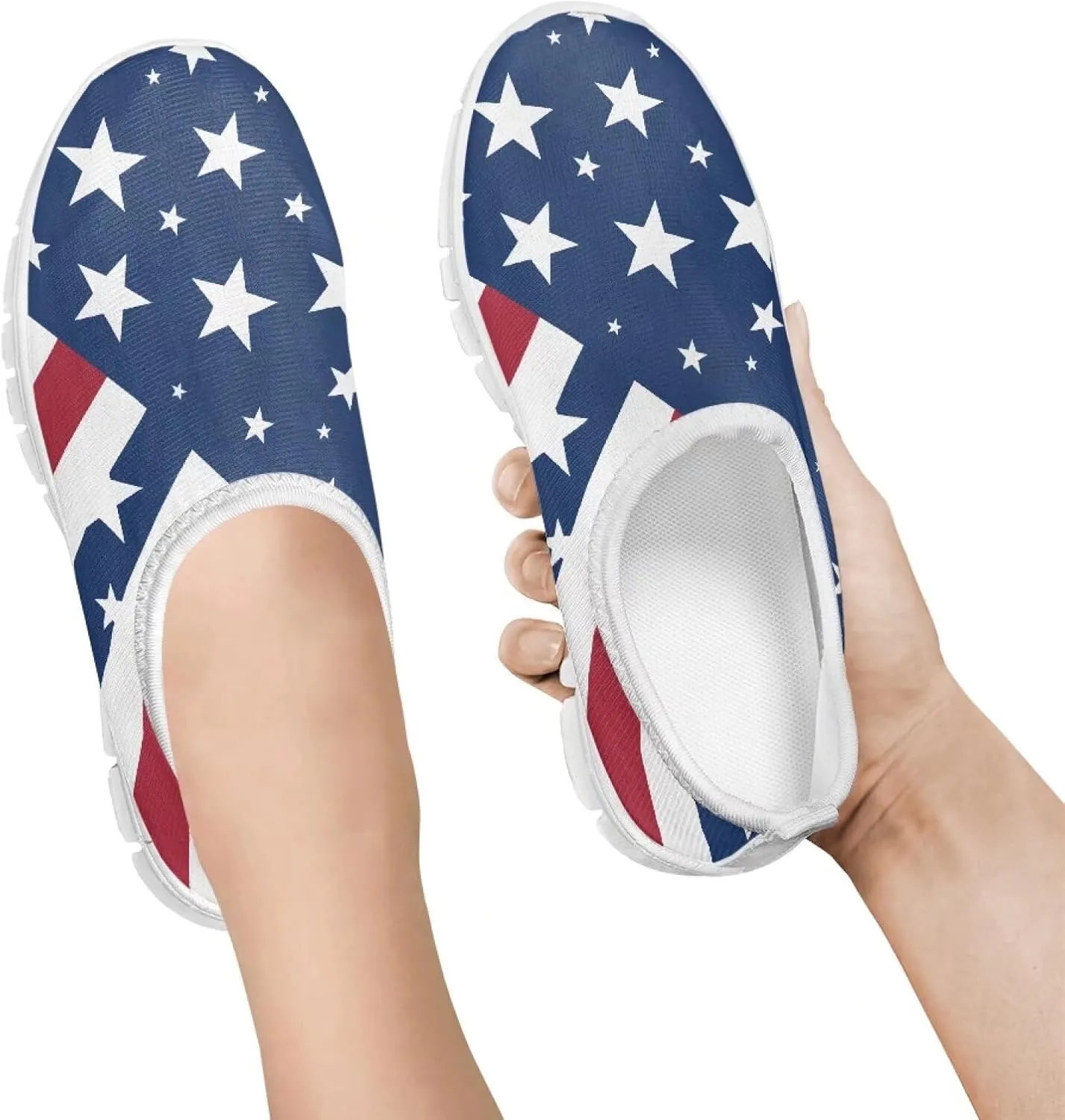 Kids Slip On Shoes Boys Girls Soft Loafers Lightweight Non Slip Walking Shoes Casual Sneakers for Outdoors White Sole Size 11-15