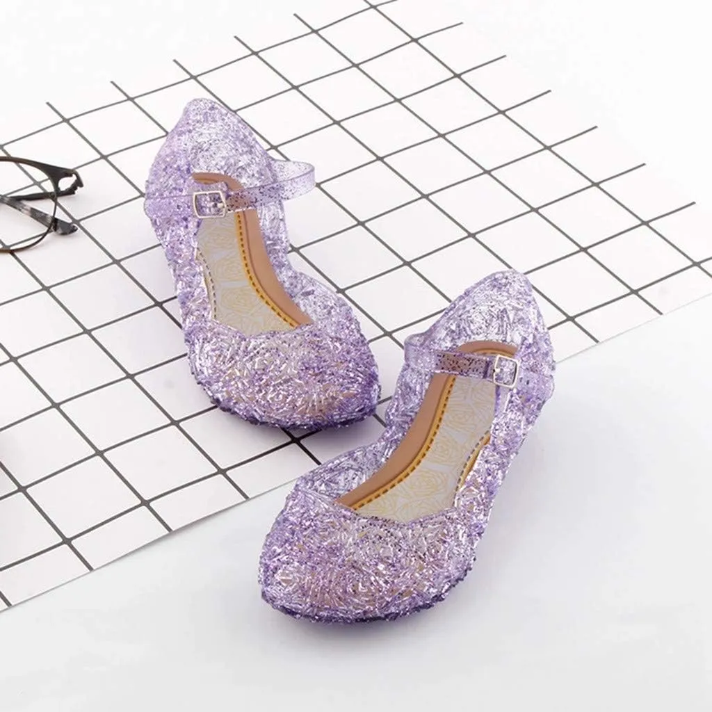 Kids Wedge Shoes Baby Princess Toddler Cosplay Single Childrens High Tops Infant Sandals Little Girl Casual Shoes