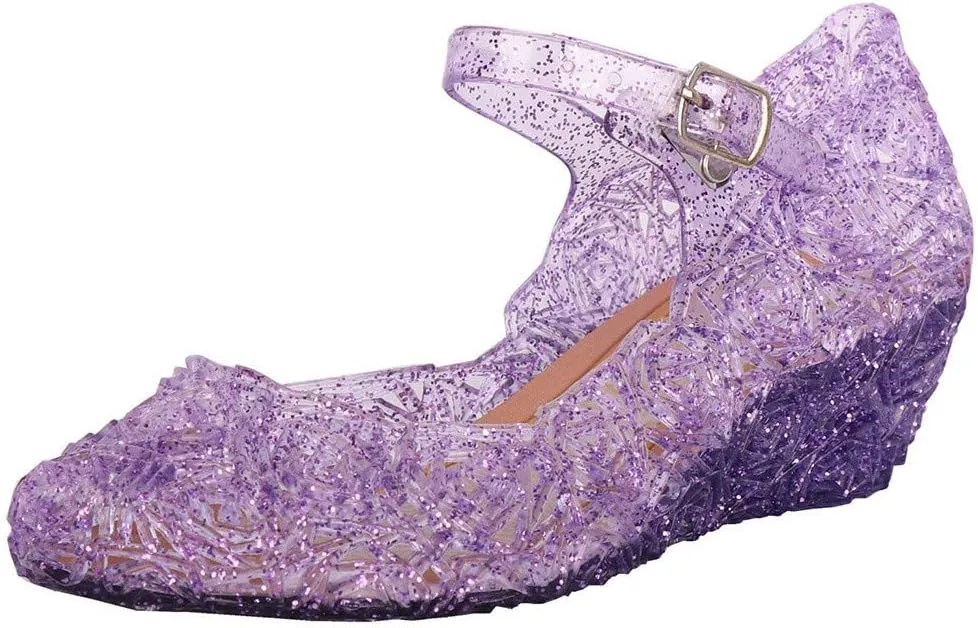 Kids Wedge Shoes Baby Princess Toddler Cosplay Single Childrens High Tops Infant Sandals Little Girl Casual Shoes