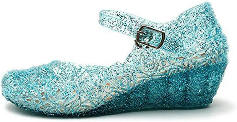 Kids Wedge Shoes Baby Princess Toddler Cosplay Single Childrens High Tops Infant Sandals Little Girl Casual Shoes