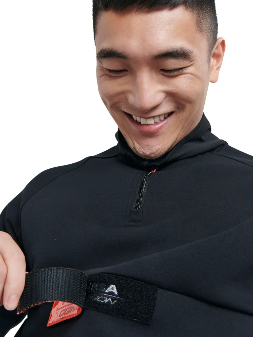 Nautica Aegean 1/4 Zip Top Black