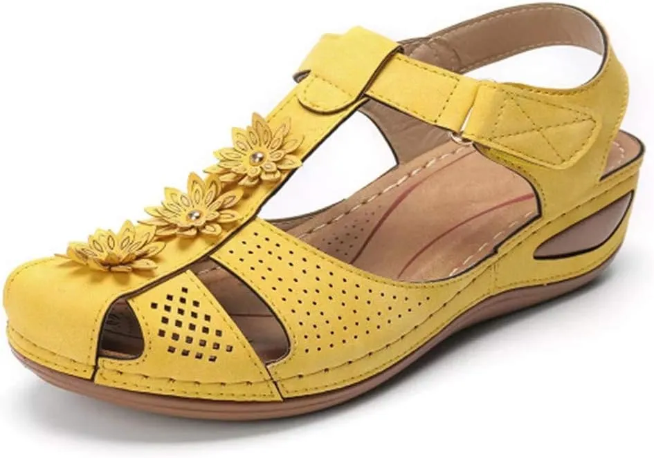 Orthopedic Sandals for Women 2025 Heel Support Orthopedic Woman Sandals Summer Sandalia Ortopedica De Mujer Orthopedic Womens Elastic Strap Flat Sandals Casual Summer Orthopedic Womens Toe Sandals