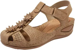 Orthopedic Sandals for Women 2025 Heel Support Orthopedic Woman Sandals Summer Sandalia Ortopedica De Mujer Orthopedic Womens Elastic Strap Flat Sandals Casual Summer Orthopedic Womens Toe Sandals
