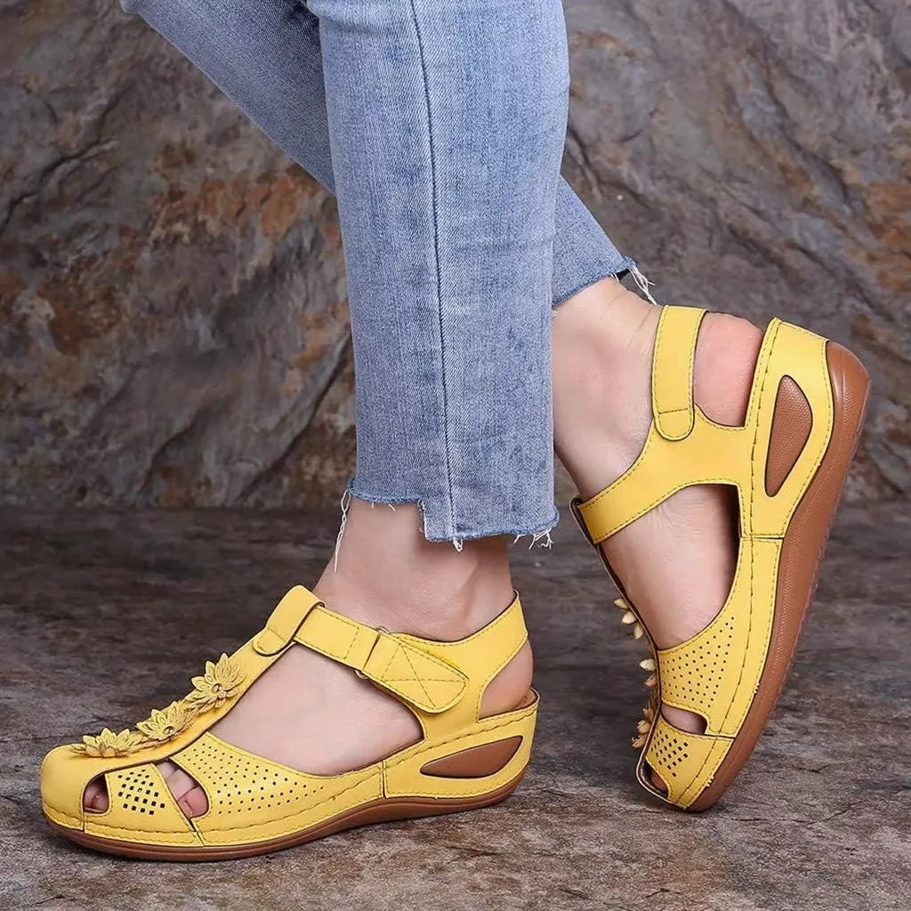 Orthopedic Sandals for Women 2025 Heel Support Orthopedic Woman Sandals Summer Sandalia Ortopedica De Mujer Orthopedic Womens Elastic Strap Flat Sandals Casual Summer Orthopedic Womens Toe Sandals