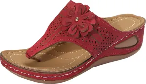 Orthopedic Sandals for Women, Women's Wide Width Flat Sandals with Arch Support, Wedge & Flip Flops, Casual Gladiator Sandals in Faux Leather & Leather, Open Toe, Spring, Summer & Fall