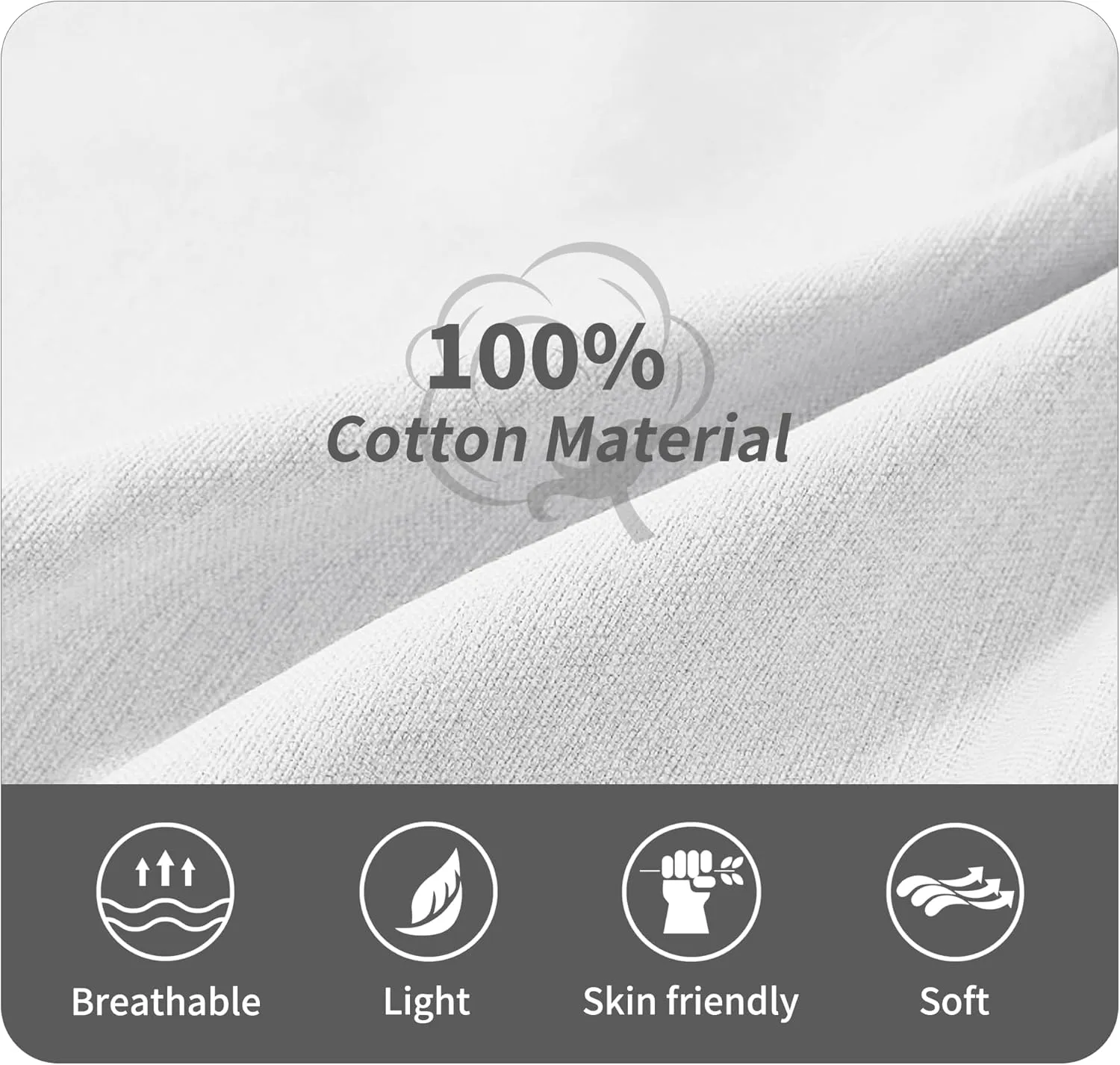 POUDAY Men's Cotton Newsboy Cap Flat Cap Newsboy Hat for Men Cabbie Hat Breathable Soft Summer Hat for Driving Hunting Golf