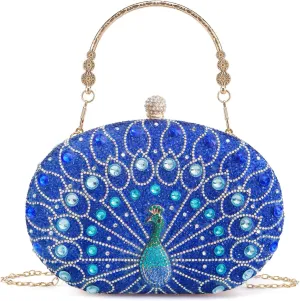 Rhinestone Evening Clutch Purses for Women Evening Clutch bag Crossbody & Shoulder Bag For Wedding Night out Party