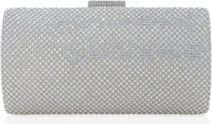 Rhinestone Purse Womens Crystal Evening Handbags Sparkling Clutch Purse for Party Prom Wedding bag