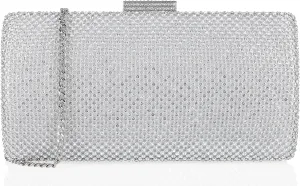 Rhinestone Purse Womens Crystal Evening Handbags Sparkling Clutch Purse for Party Prom Wedding bag