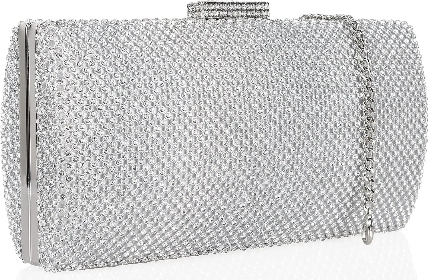 Rhinestone Purse Womens Crystal Evening Handbags Sparkling Clutch Purse for Party Prom Wedding bag